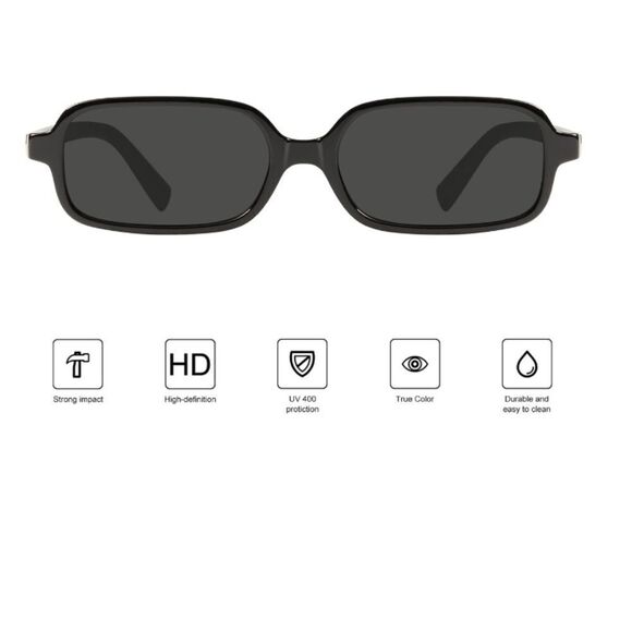 Trendy rectangular sunglasses main image 6